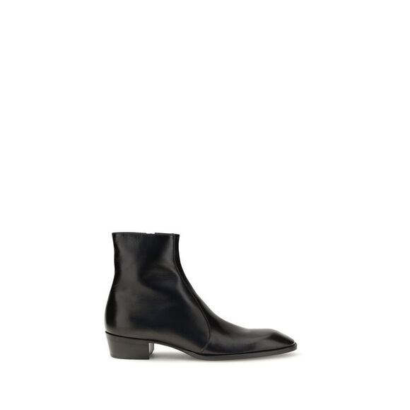 Saint Laurent Other - Saint Laurent Black Calf Leather Bos Taurus Ankle Men's Boots
